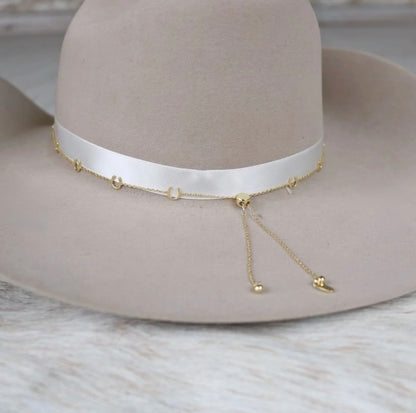 Horseshoe Chain Hat Band