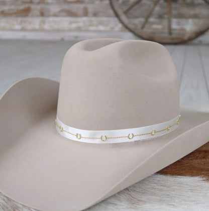 Horseshoe Chain Hat Band