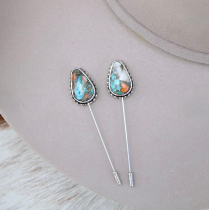 Southwest Mosaic Hat Pin