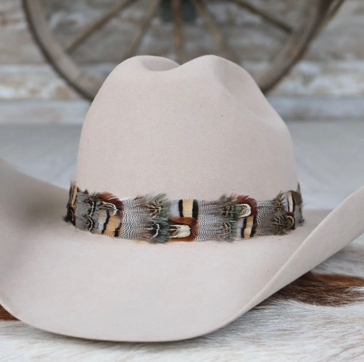 Beau Feather Hat Band