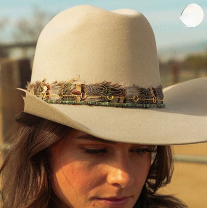 Beau Feather Hat Band