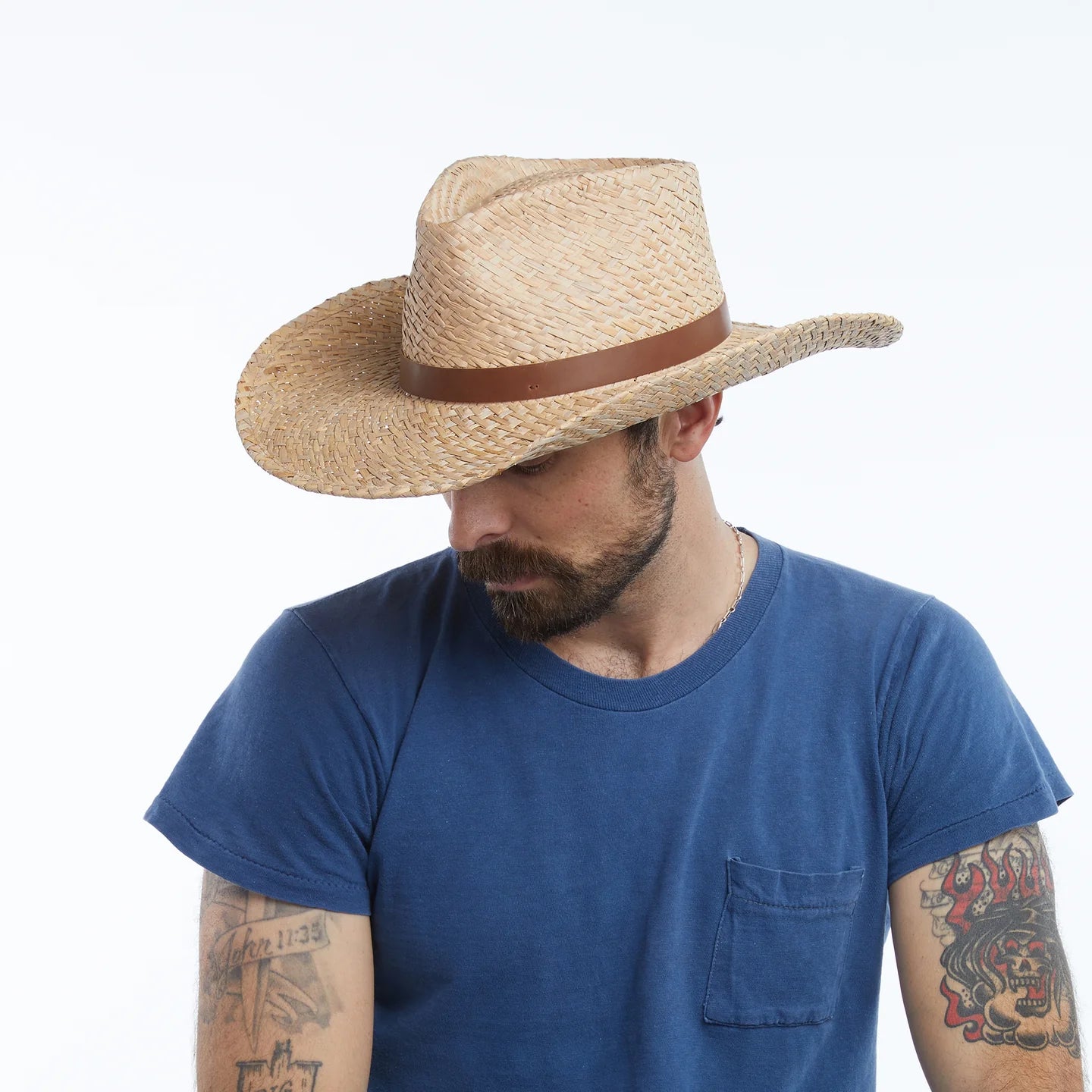 Gunther Woven Straw Hat