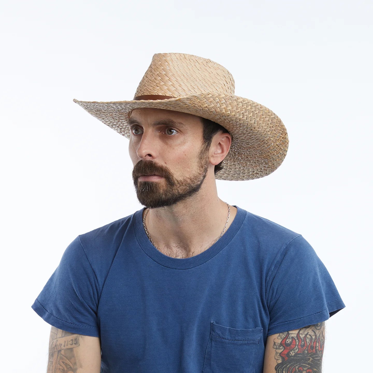 Gunther Woven Straw Hat