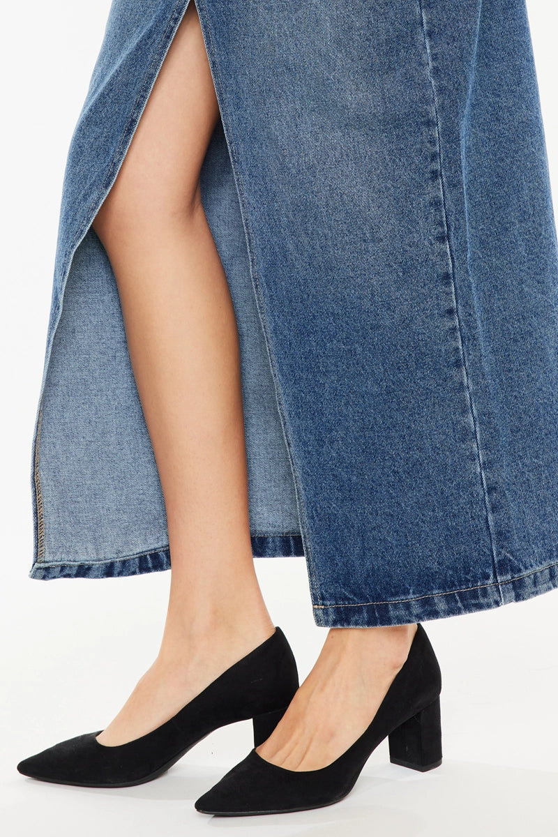 Main Street Denim Skirt