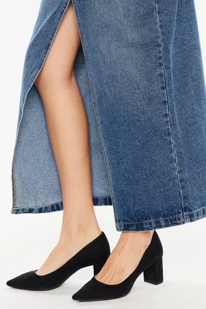 Main Street Denim Skirt