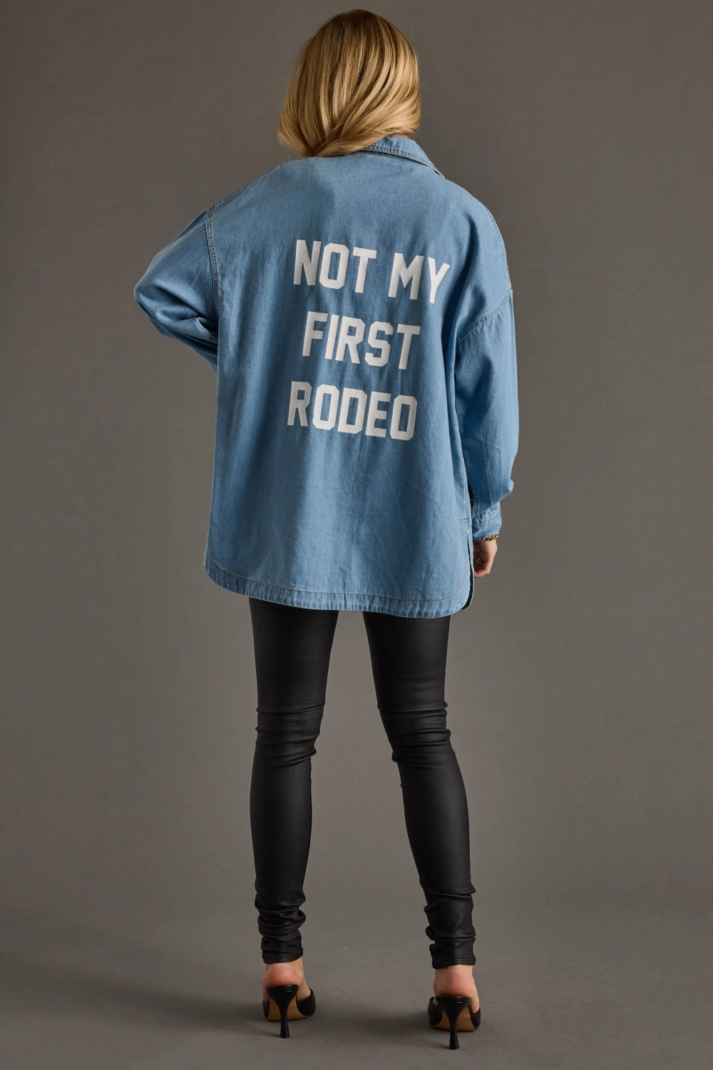 Not My First Rodeo Chambray