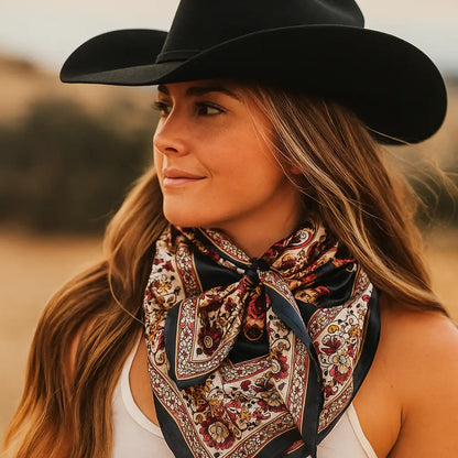 Midnight Cabernet Wild Rag