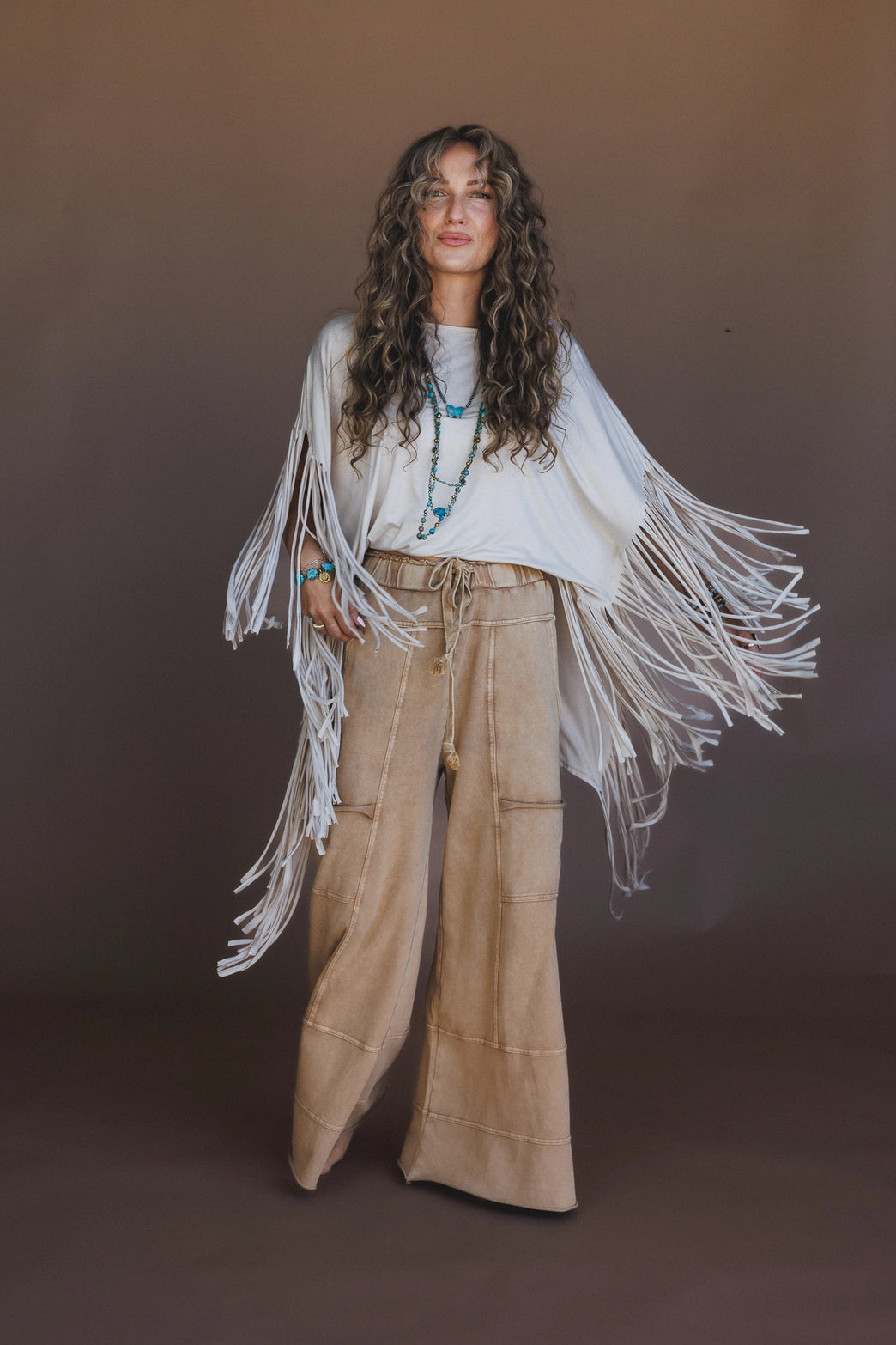 Western Showstopper Fringe Top