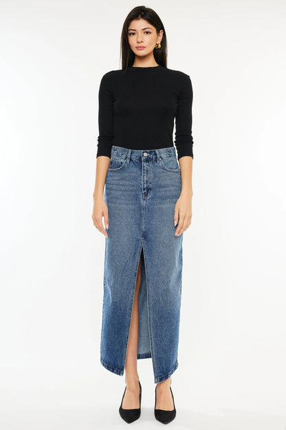 Main Street Denim Skirt