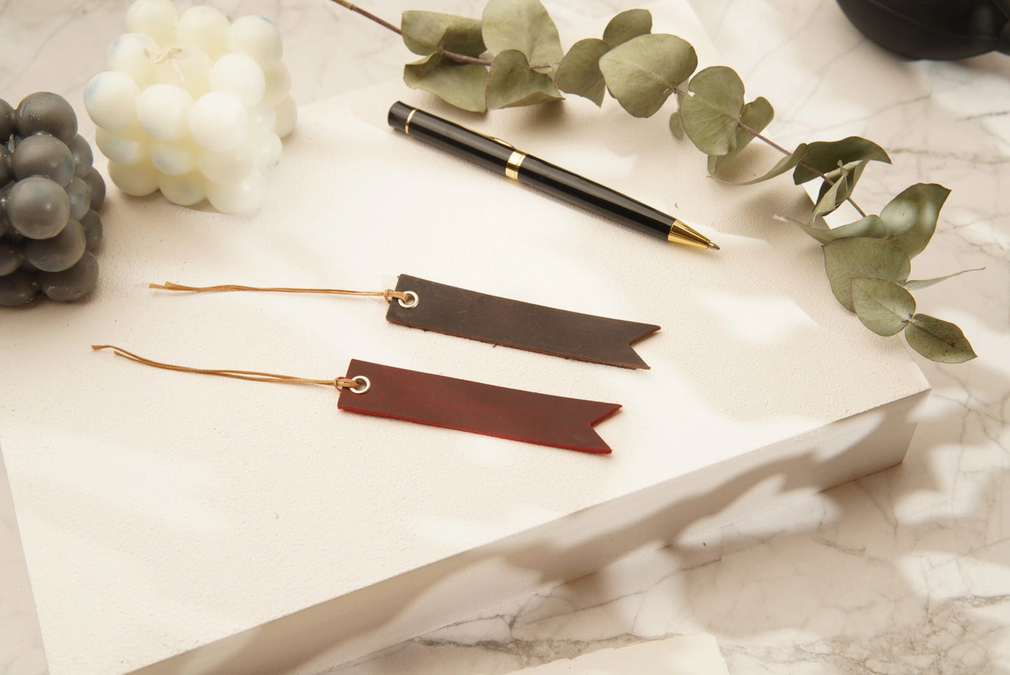 Leather Bookmark