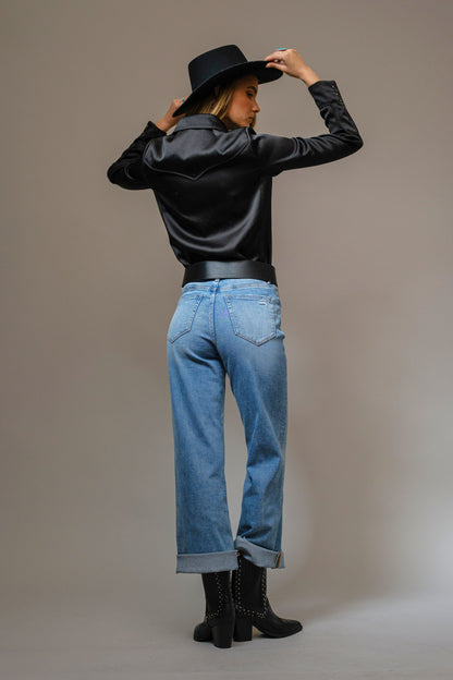 Frontier Femme Pearl Snap