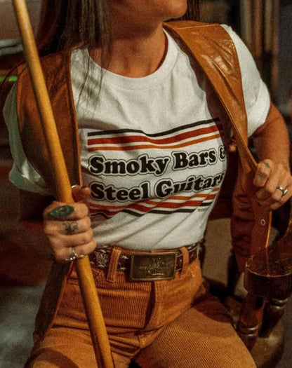 Smokey Bars & Steel Guitars Tee