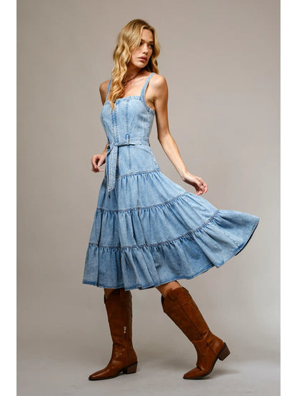The Bluebird Denim Dress