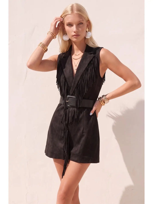 The Iron Horse Fringe Vest