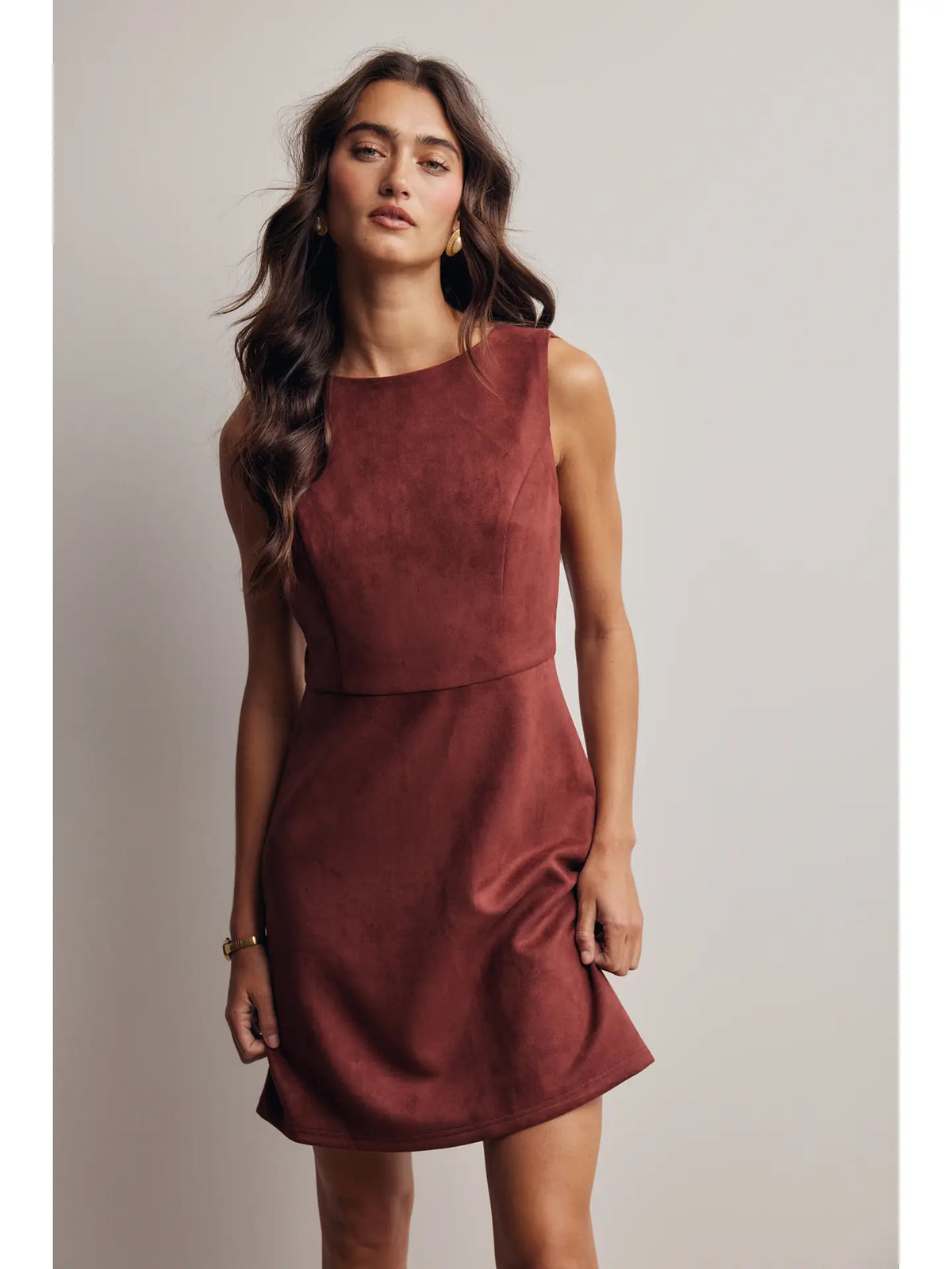 Madeline Suede Dress