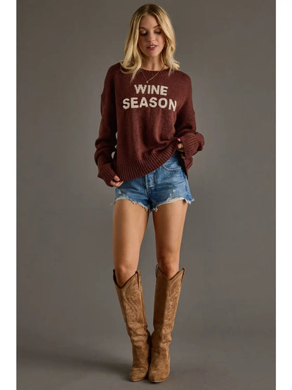 Wine Season Sweater