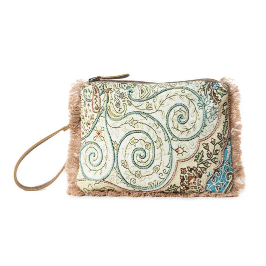 Mystic Meadow Embroidered Boho Bag