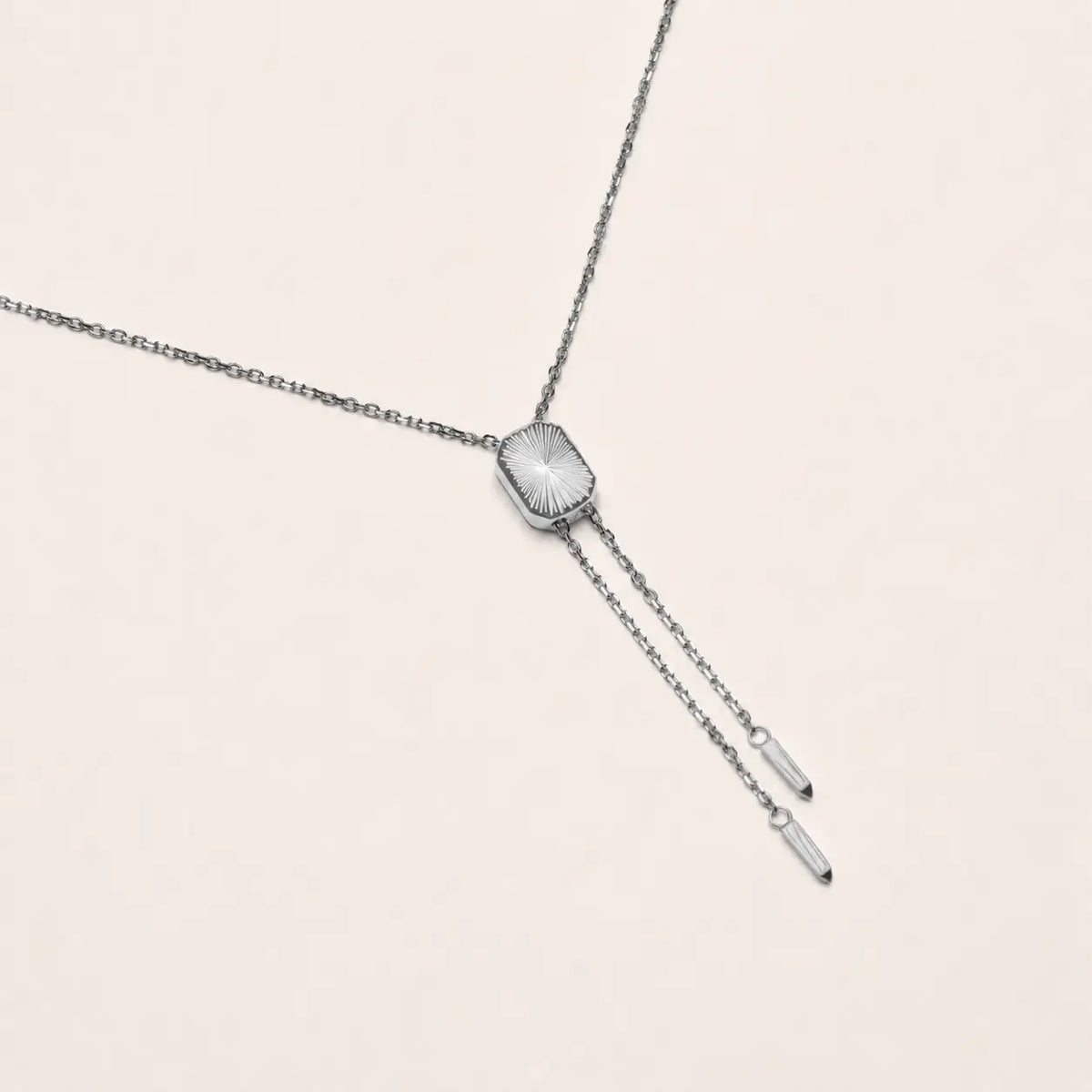Silver Hayden Bolo Tie Necklace - SpurWest