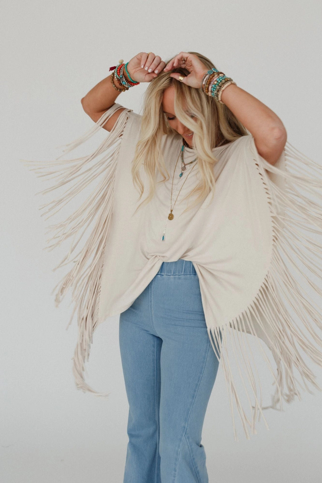Western Showstopper Fringe Top