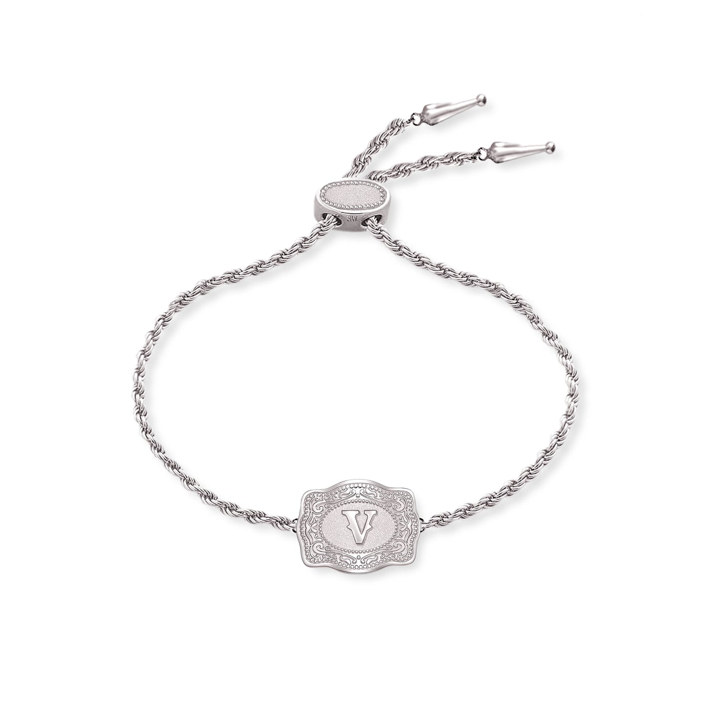 Spurwest Mini Belt Buckle Bracelet - Silver