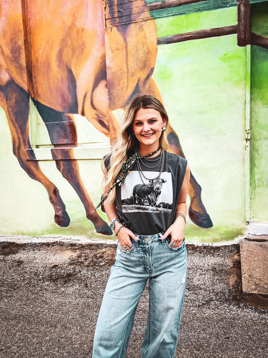The Hereford Bull Tank in Grey