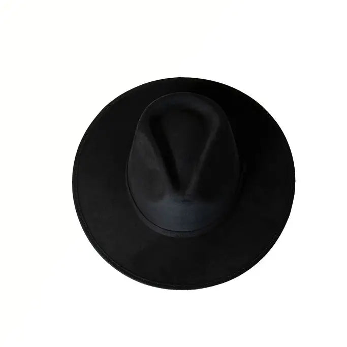 Molly Large Vegan Suede Fedora