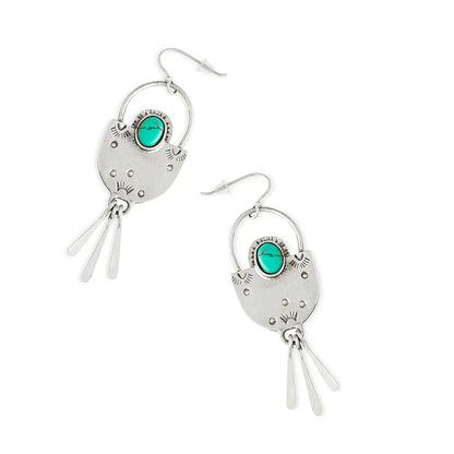 Olla Silver Tone Earrings