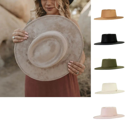 Gambler Vegan Suede Hat