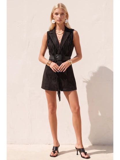 The Iron Horse Fringe Vest