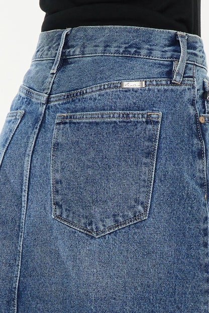 Main Street Denim Skirt