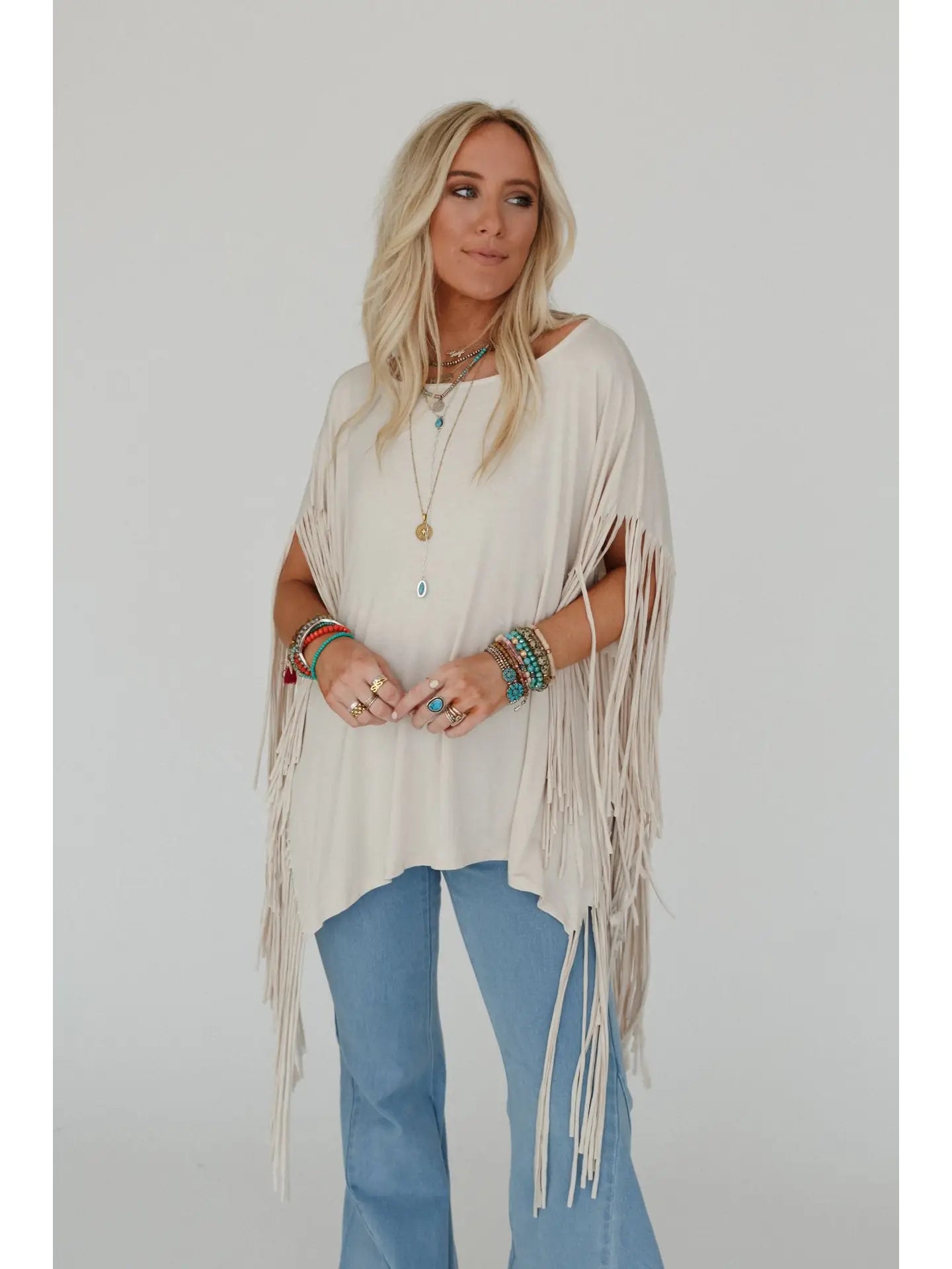 Western Showstopper Fringe Top