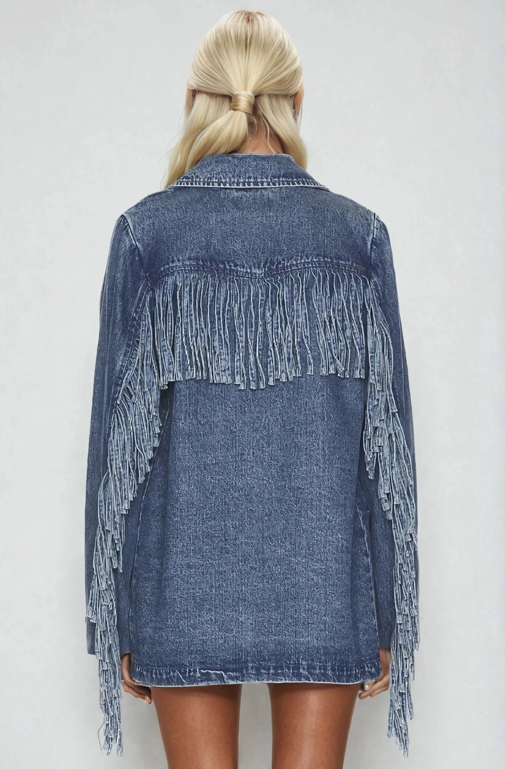 The Headliner Fringe Denim Jacket
