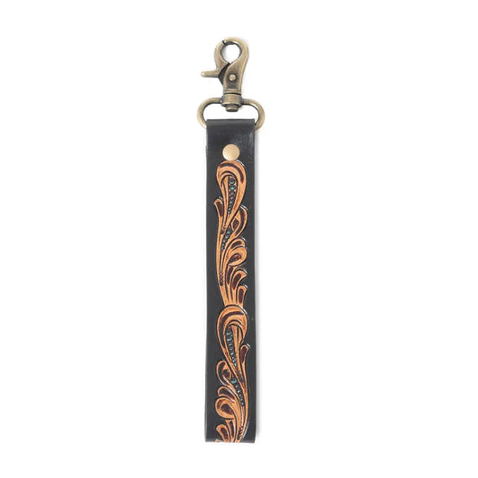 Blacksmith Trail Tooled Keychain