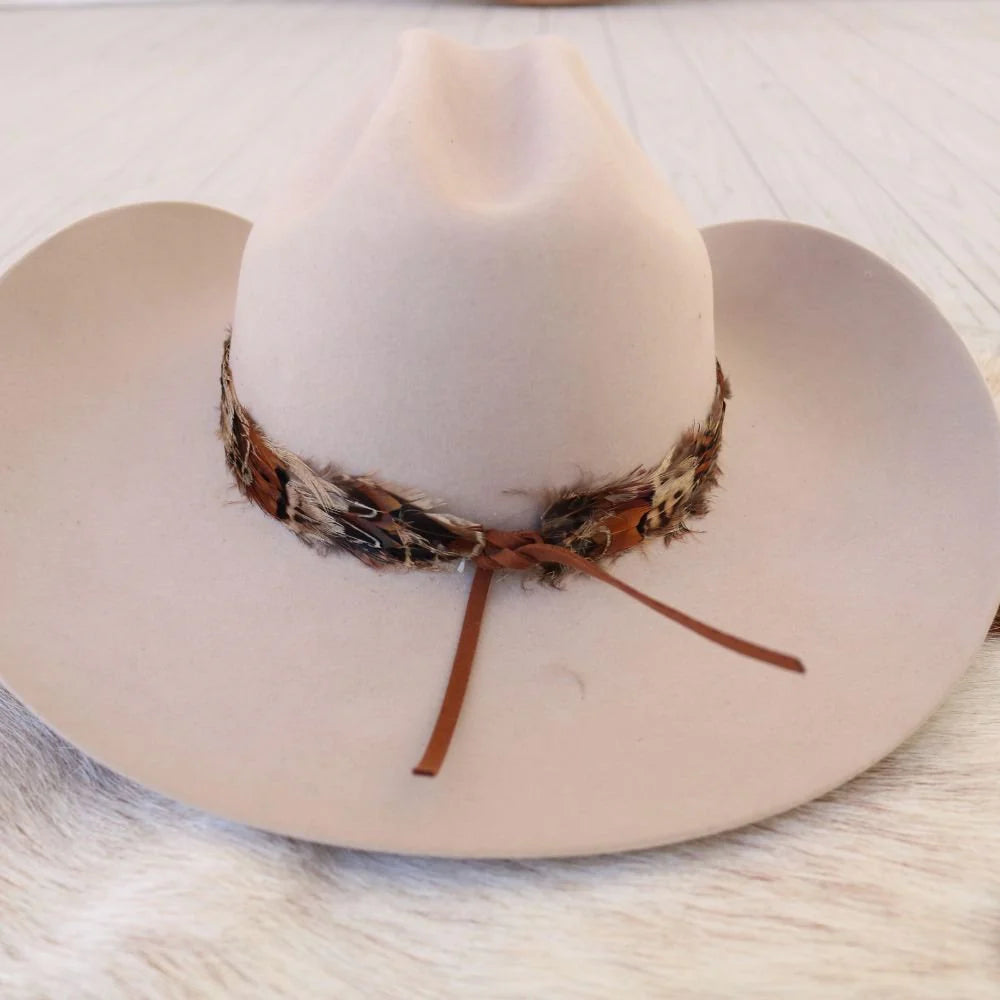 Harlan Feather Hat Band
