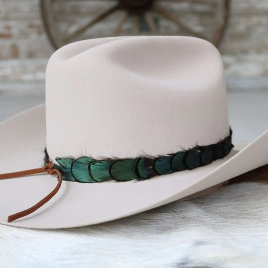 Ridge Feather Hat Band