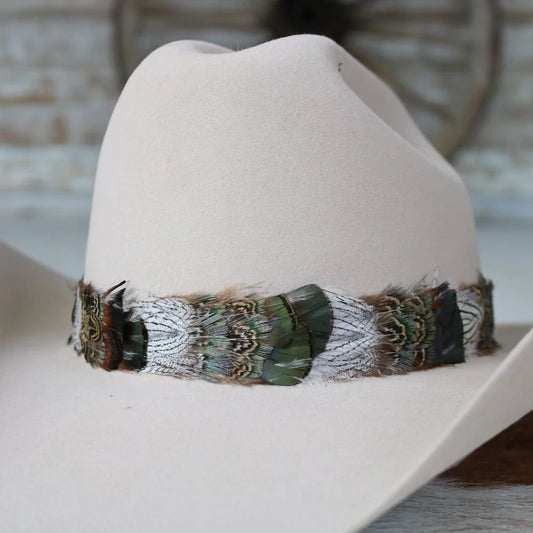 Sonora Feather Hatband