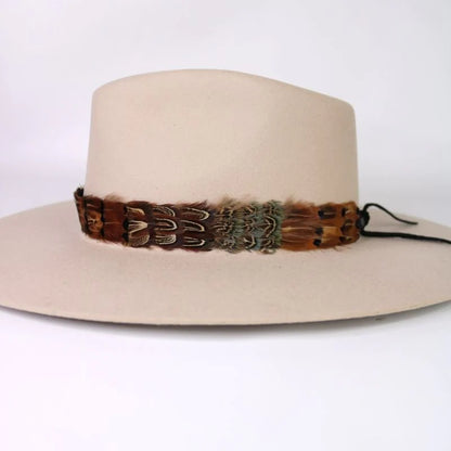 Shikoba I Feather Hatband