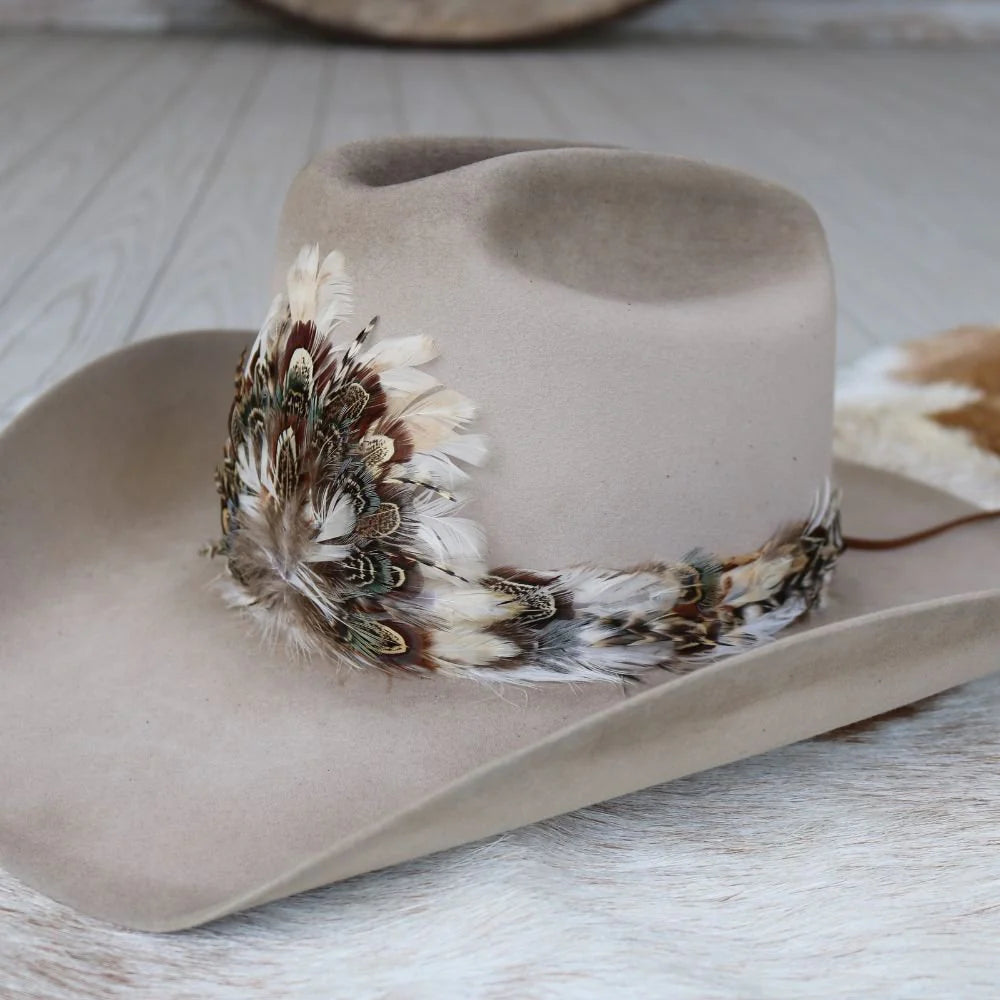 Avalon Feather Hat Band