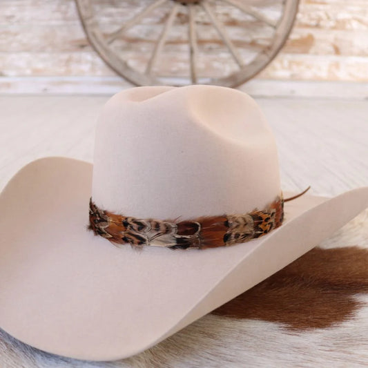 Harlan Feather Hat Band