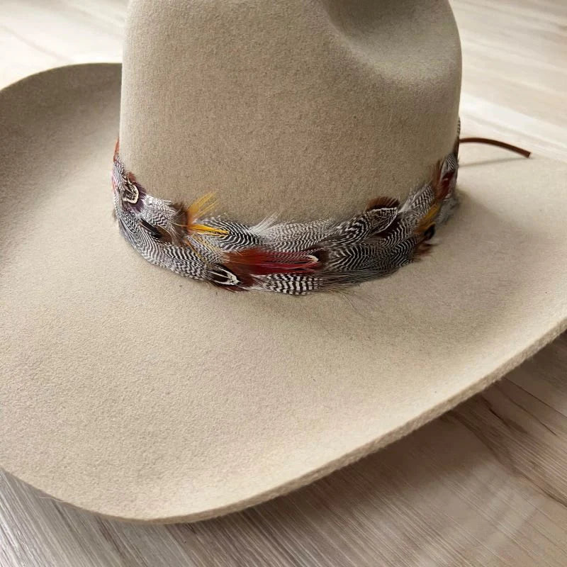 Dripping Springs II Feather Hatband