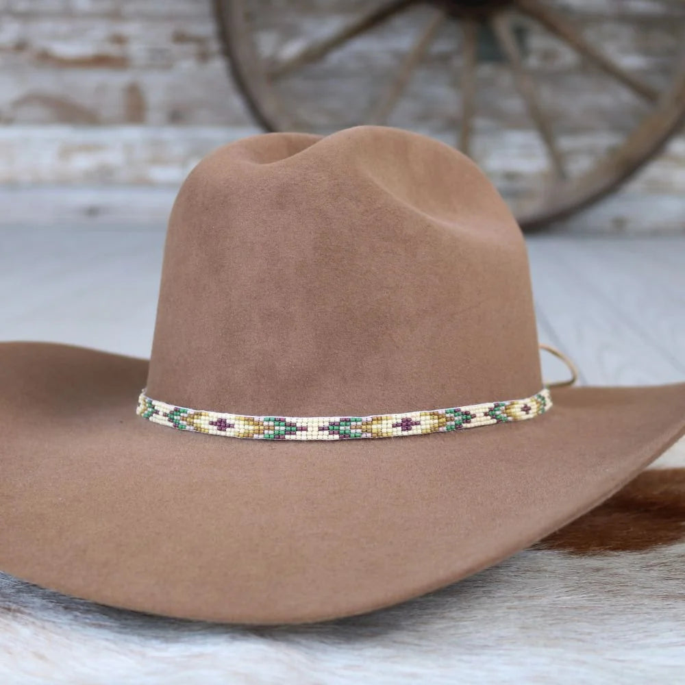 Santa Fe Western Beaded Hat Band – thehatedit display picture 2
