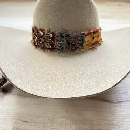 Shikoba II Feather Hatband