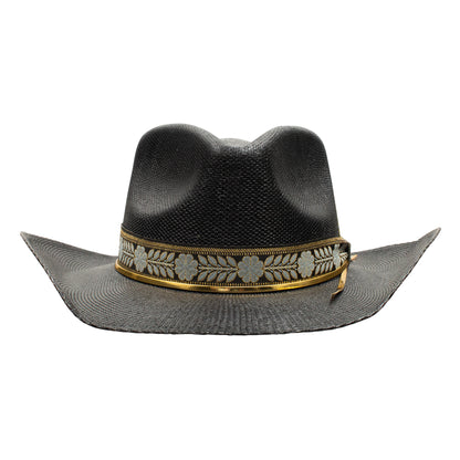 Wildflower Black Straw by Stetson