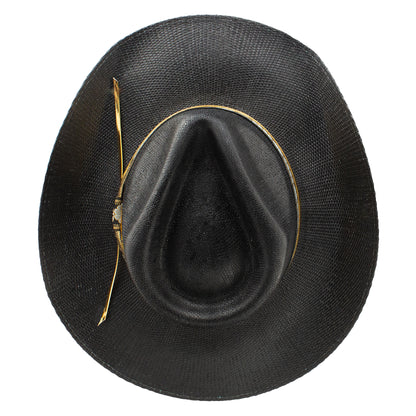 Wildflower Black Straw by Stetson