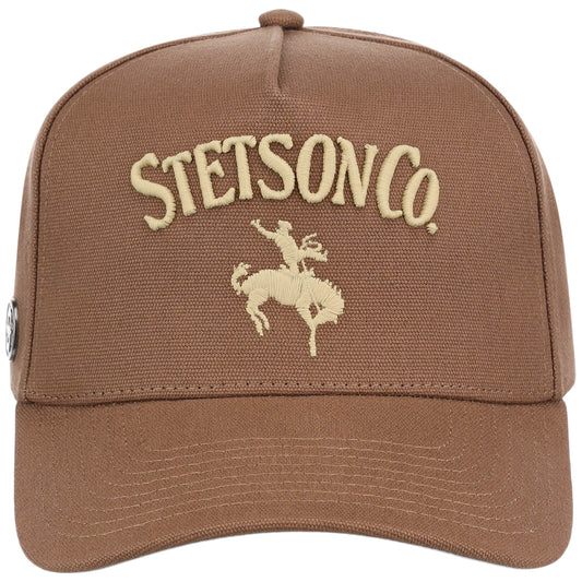 Brown Stetson Bronc Cap